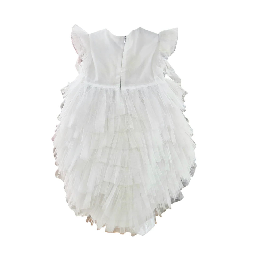 Abito Battesimale con coda - immagine 3